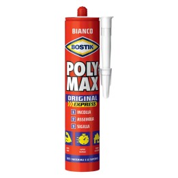 ADESIVO SIGILLANTE UNIVERSALE 'POLY MAX' ORIGINAL gr. 165 - bianco