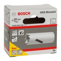 BOSCH-A SEGA A TAZZA BIMETALLICA HSS D 20