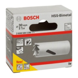 BOSCH-A SEGA A TAZZA BIMETALLICA HSS D 30