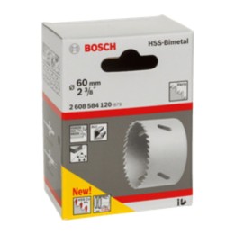BOSCH-A SEGA A TAZZA BIMETALLICA HSS D 60