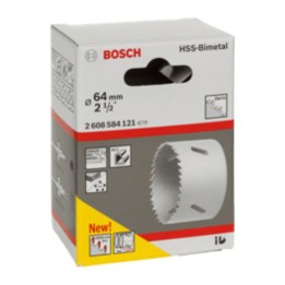 BOSCH-A SEGA A TAZZA BIMETALLICA HSS D 64