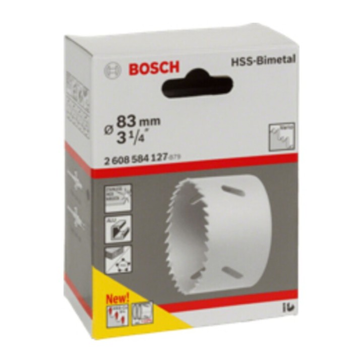 BOSCH-A SEGA A TAZZA BIMETALLICA HSS D 83