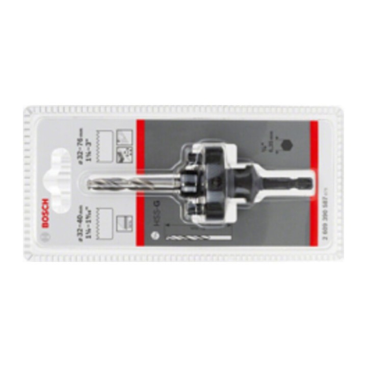 BOSCH-A ADATTATORE P/SEGHE A TAZZA 32/76 MM