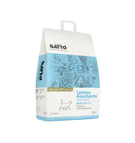 LETTIERA SIGNOR GATTO NATURAL DRY 5 L