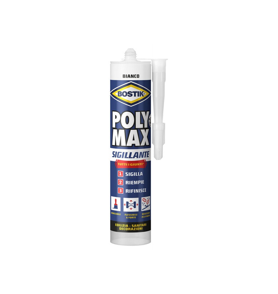 BOSTIK POLYMAX SIGILLANTE 280 ML BIANCO CARTUC