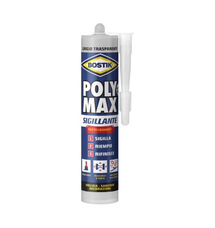 BOSTIK POLYMAX SIGILLANTE 280 ML GRIGIO TRAS CART