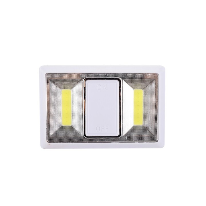 INTERRUTTORE LUMINOSO A PILE BIANCO