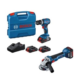 BOSCH-B KIT TRAPANO + SMERIGLIATRICE ANG 18V 125MM