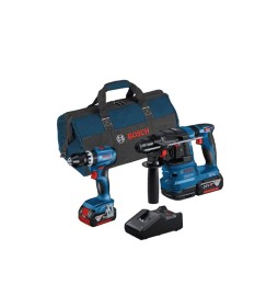 BOSCH-B KIT TRAPANO + TASSELLATORE 18V