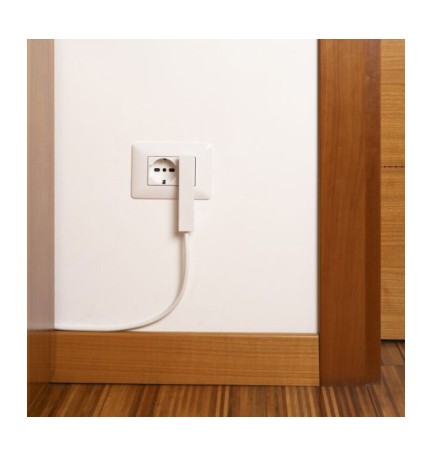 FME 80.080 SPINA SALVASPAZIO 10A CLOCK BIANCO