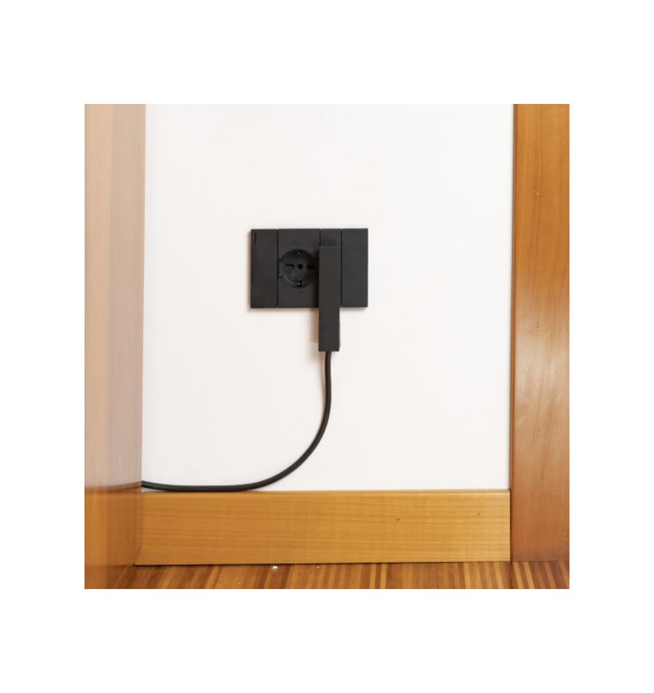 FME 80.081 SPINA SALVASPAZIO 10A CLOCK NERO