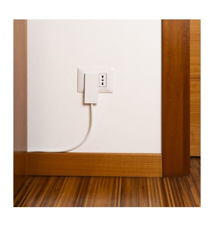 FME 80.150 SPINA SALVASPAZIO SCHUKO CLOCK BIANCO