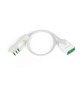 FME 92.012 PROLUNGA SALVASP. M.1 SP 16A PRESA BIP CLOCK BCO