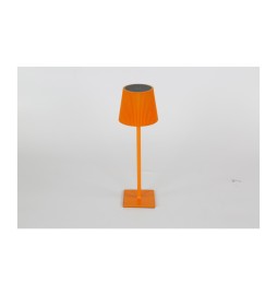 LAMPADA DA TAVOLO LED RICARICABLILE ARANCIO