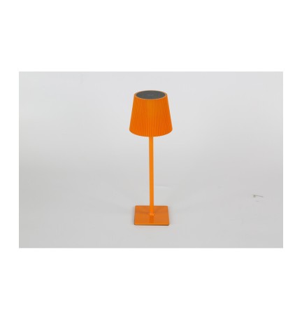 LAMPADA DA TAVOLO LED RICARICABLILE ARANCIO