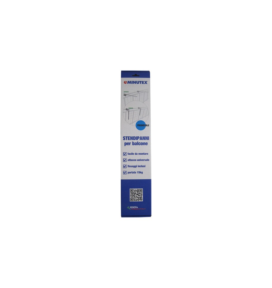 STENDIBIANCHERIA DA BALCONE RIBALTABILE CONF 2 PZ