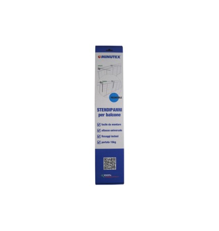 STENDIBIANCHERIA DA BALCONE RIBALTABILE CONF 2 PZ