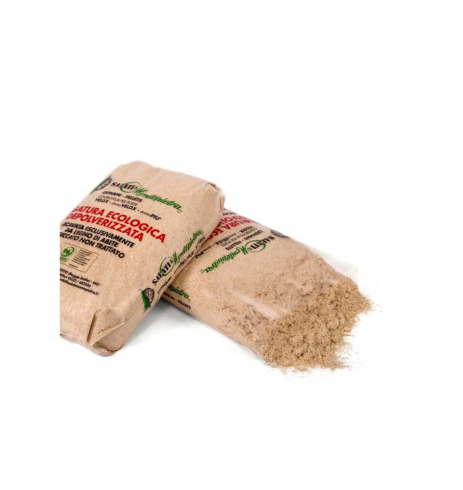 SEGATURA IN SACCHI 40 L KG 5 CA