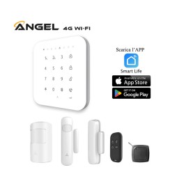 ANTIFURTO DOMESTICO ANGEL 4G WI-FI KIT COMPLETO