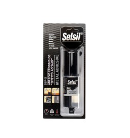 SELSIL ADESIVO EPOSSIDICO SEP-S EFFETTO ACCIAIO 28 G