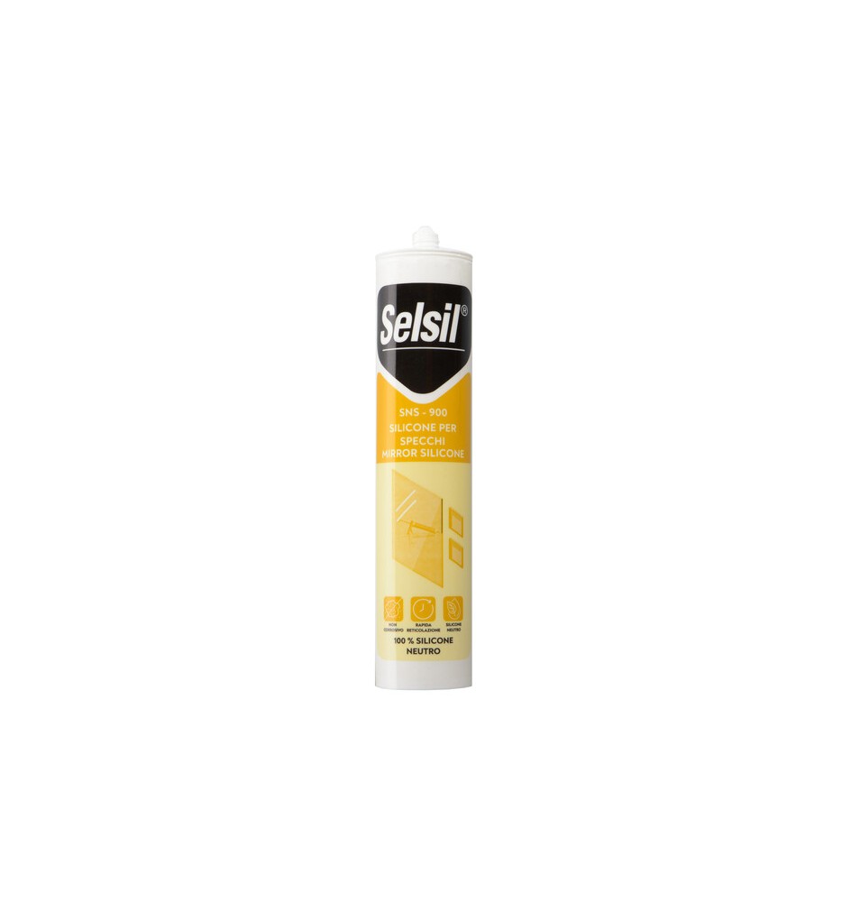 SELSIL SILICONE SPECCHI NEUTRO TRASPAR 310 ML