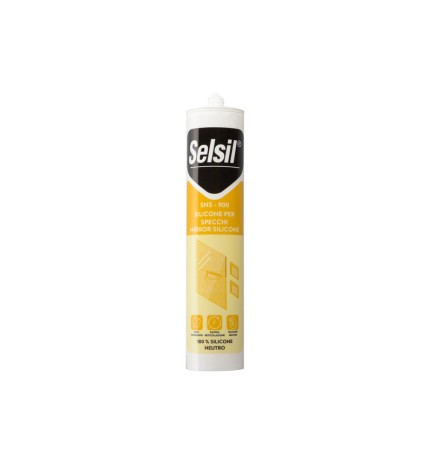 SELSIL SILICONE SPECCHI NEUTRO TRASPAR 310 ML