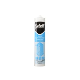 SELSIL SILICONE ACETICO P/SANITARI BIANCO 280 ML