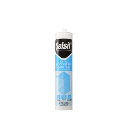 SELSIL SILICONE ACETICO P/SANITARI BIANCO 280 ML
