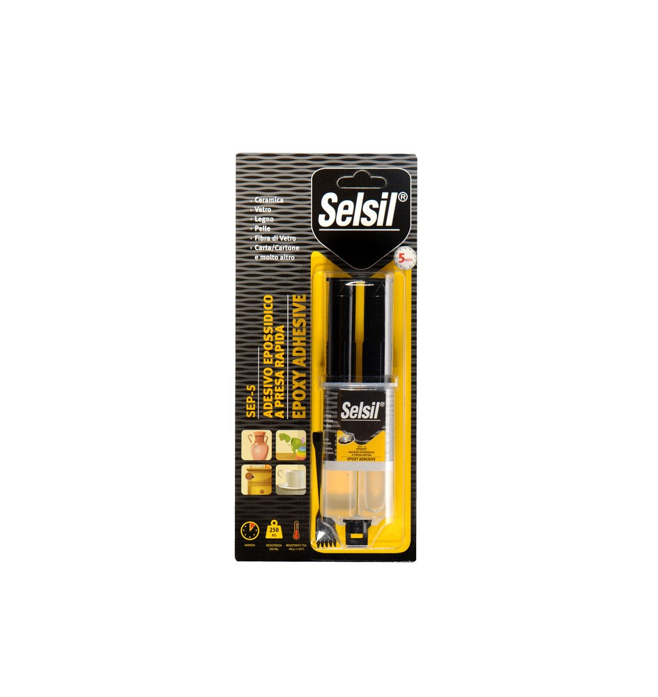 SELSIL ADESIVO EPOSSIDICO QEP-5 A PRESA RAPIDA 28 G