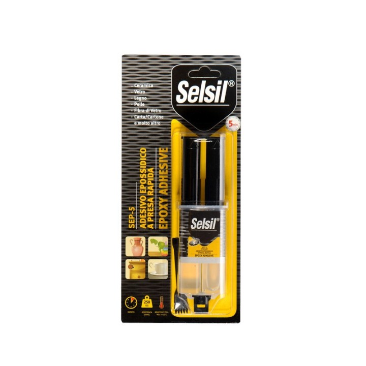 SELSIL ADESIVO EPOSSIDICO QEP-5 A PRESA RAPIDA 28 G