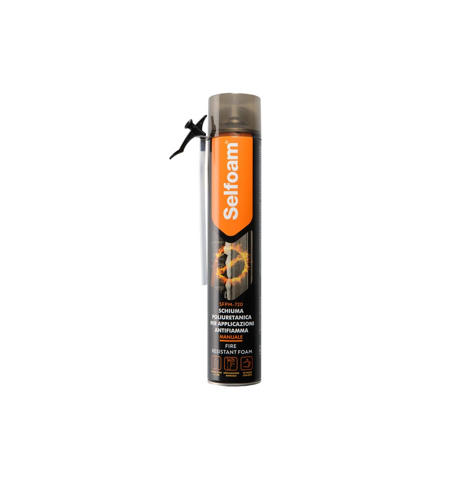 SELSIL SCHIUMA POLIURET ANTIFUOCO MANUALE 750 ML