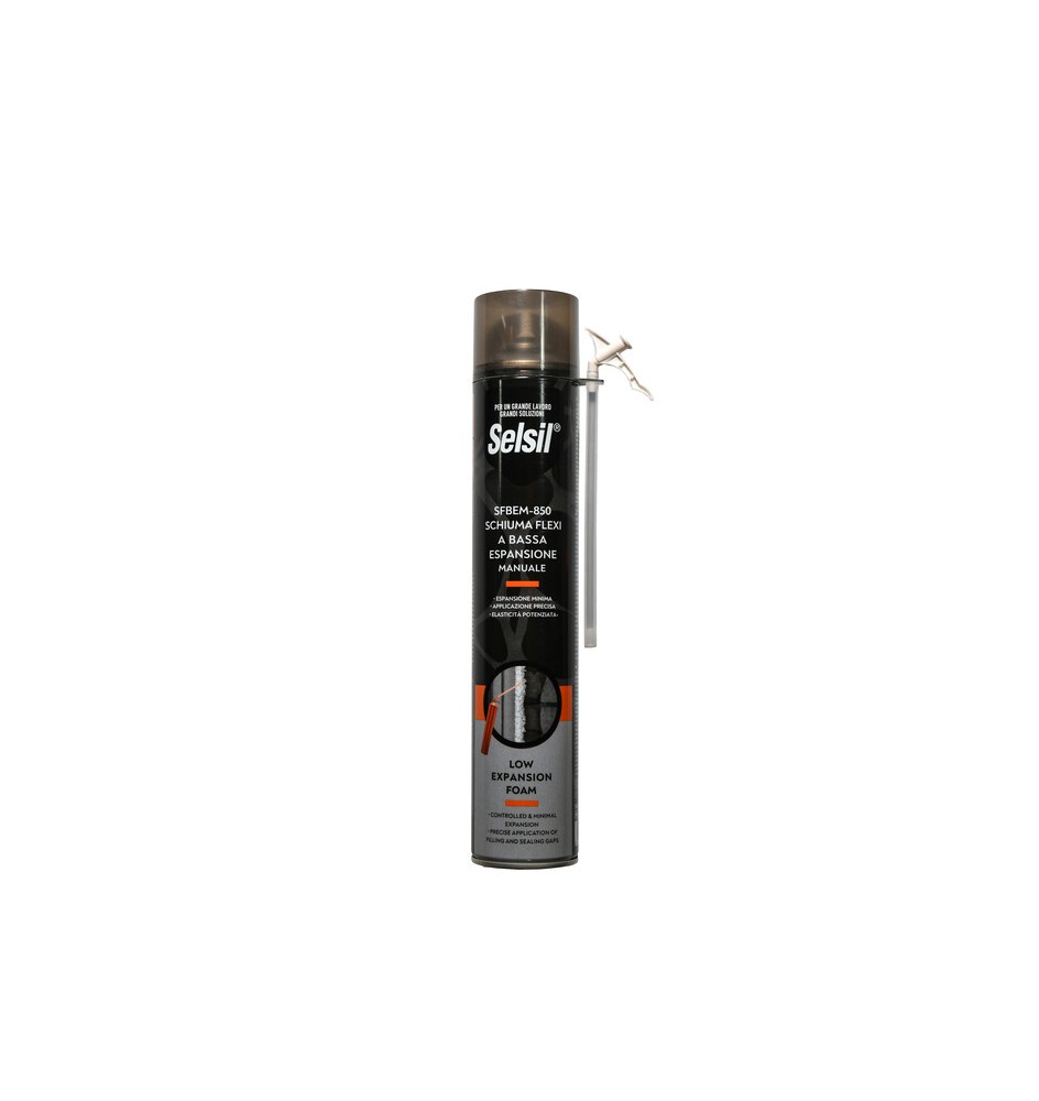 SELSIL SCHIUMA BASSA ESPANSIONE INFISSI MAN 750 ML