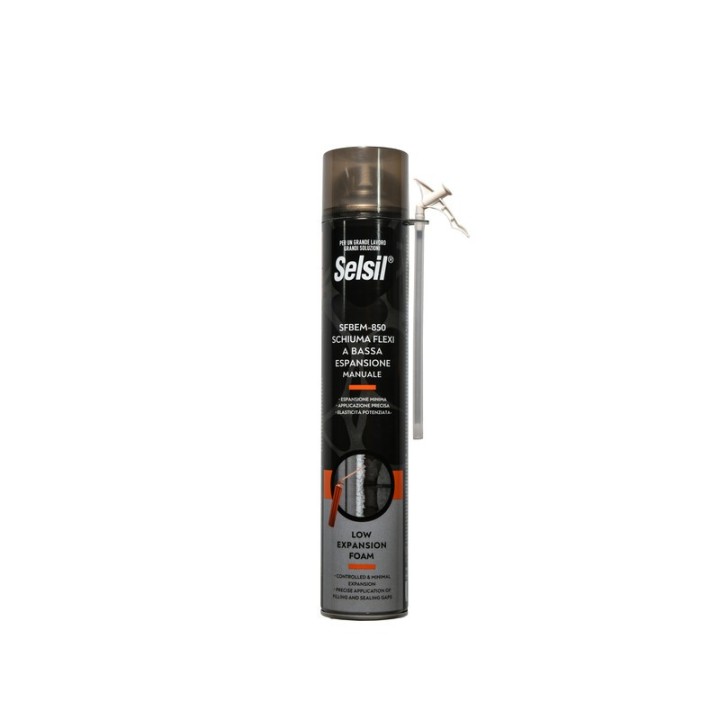 SELSIL SCHIUMA BASSA ESPANSIONE INFISSI MAN 750 ML