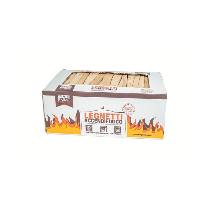 LEGNETTI ACCENDIFUOCO 6 KG FAGGIO CIRCA SCATOLA