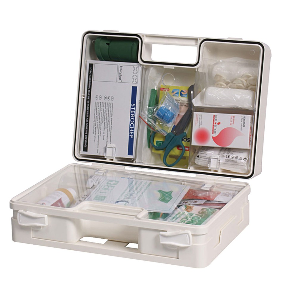 CASSETTA PRIMO SOCCORSO SETTORE ALIMENTARE 'CPS100' cm 33 x 24 x 13