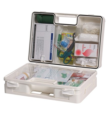 CASSETTA PRIMO SOCCORSO SETTORE ALIMENTARE 'CPS100' cm 33 x 24 x 13