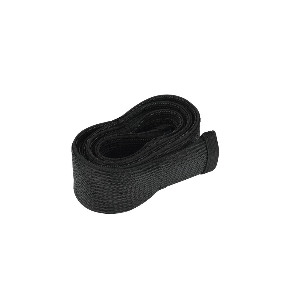 GUAINA RACCOGLICAVO C/ZIP D 25MMX1,5M NERO