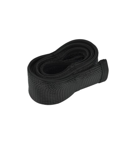 GUAINA RACCOGLICAVO C/ZIP D 25MMX1,5M NERO