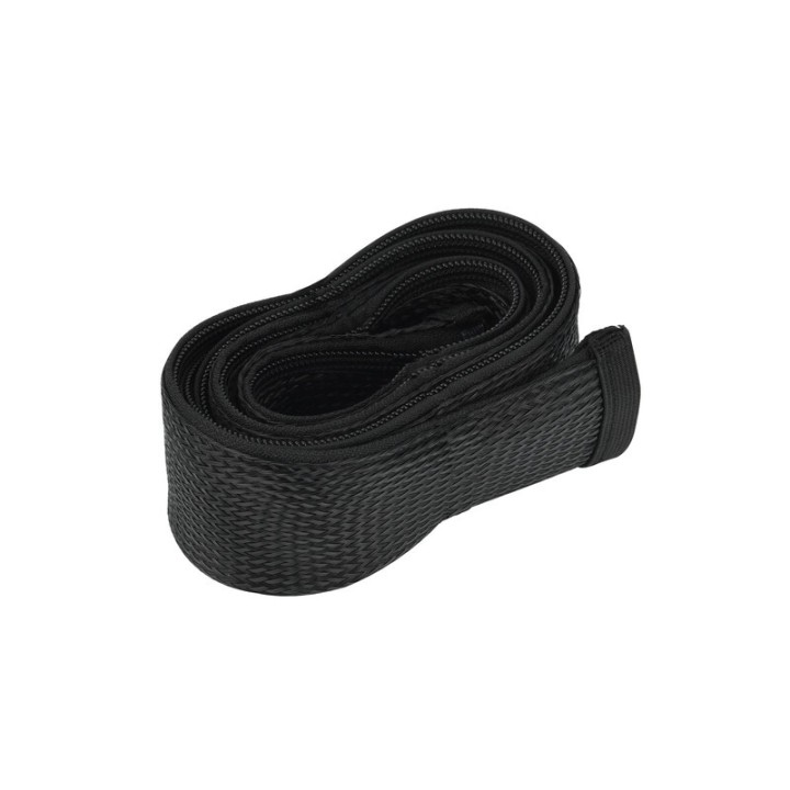 GUAINA RACCOGLICAVO C/ZIP D 25MMX1,5M NERO
