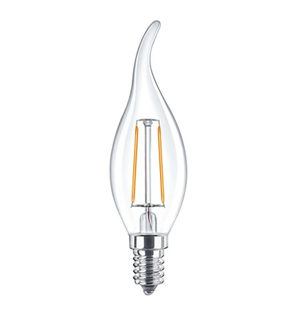 LAMPADA LED A FILAMENTO 'FIAMMA' CALDA 2700K 4W35W E14 - 470 lm