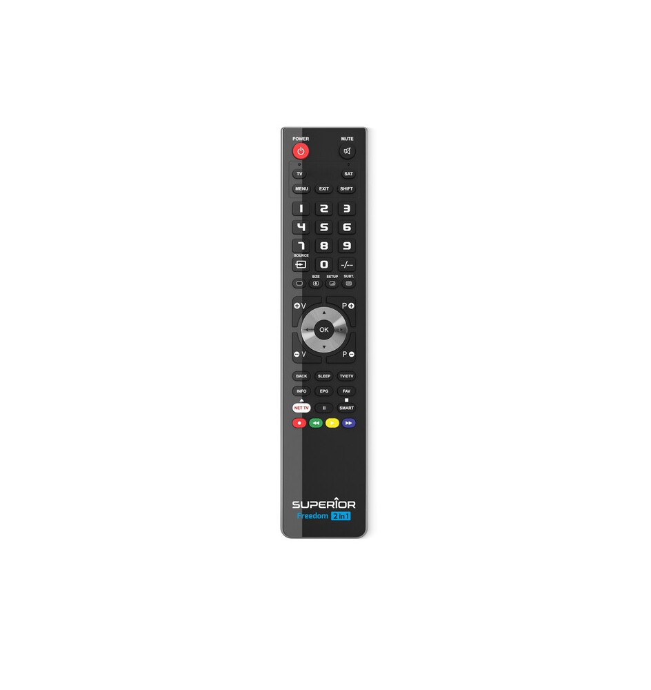 TELECOMANDO TV SUPERIOR UNIVERSALE FREEDOM 2 IN 1