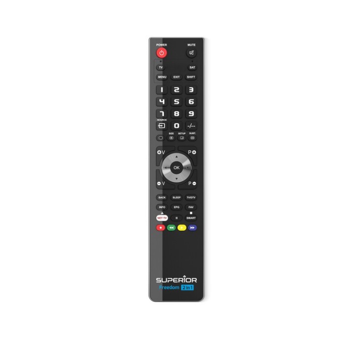 TELECOMANDO TV SUPERIOR UNIVERSALE FREEDOM 2 IN 1