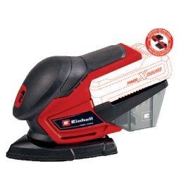 LEVIGATRICE ORBITALE A BATTERIA 'TE-OS 18/150 LI SOLO' 18V - superficie 150 x 150 x100 mm