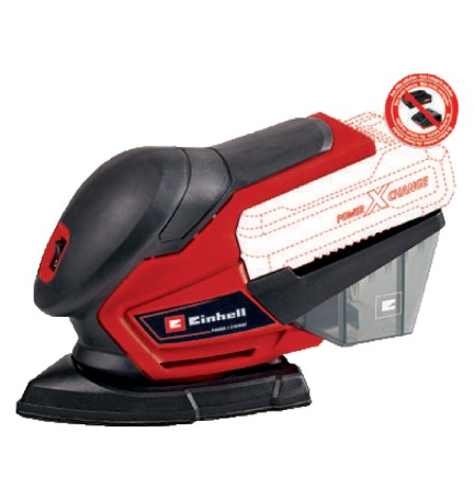 LEVIGATRICE ORBITALE A BATTERIA 'TE-OS 18/150 LI SOLO' 18V - superficie 150 x 150 x100 mm