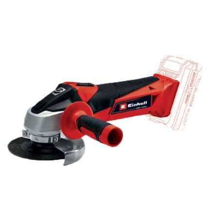 SMERIGLIATRICE ANGOLARE A BATTERIA 'TC-AG 18/115 LI' 18V - Ø disco 115 mm