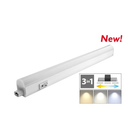 REGLETTE LED 120 CM 19W 2000LM 3000-4000-6000 K