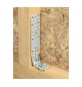 PIASTRA 764/CR ANGOLARE RINFORZATA 65X88X285 MM