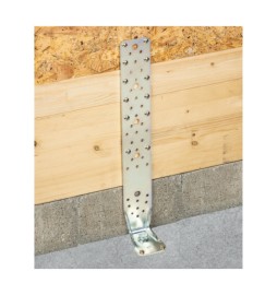 PIASTRA 764/CR ANGOLARE RINFORZATA 65X88X450 MM