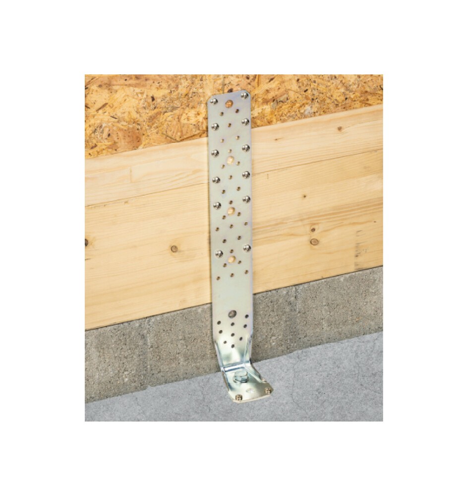 PIASTRA 764/CR ANGOLARE RINFORZATA 65X88X450 MM