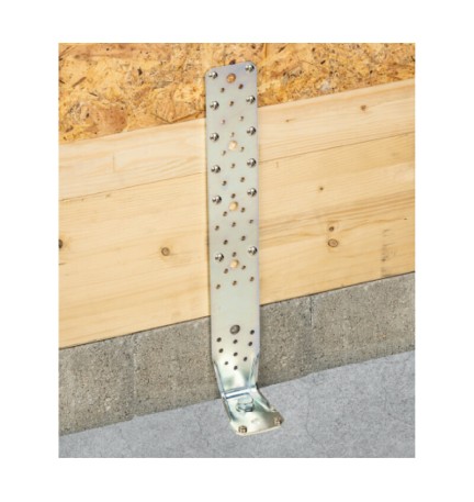 PIASTRA 764/CR ANGOLARE RINFORZATA 65X88X450 MM